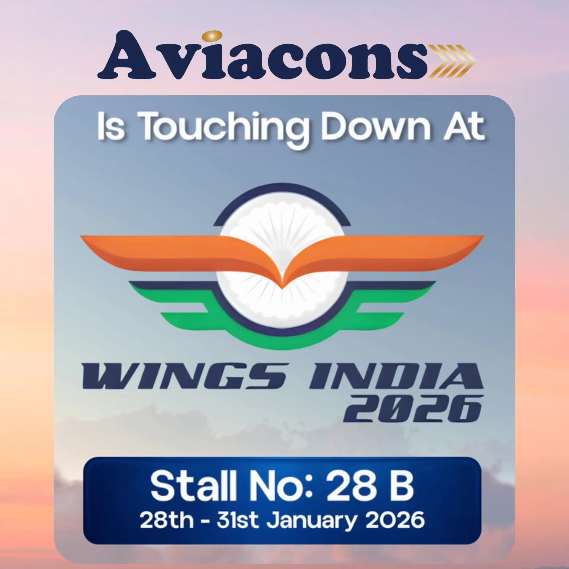 Aviacons Participating in Wings India 2026
